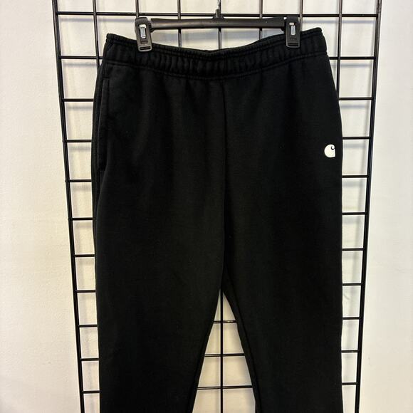 Carhartt Other - Carhartt Men's Med Black Sweatpants Loose Fit Midweight Tapered BN5307-M